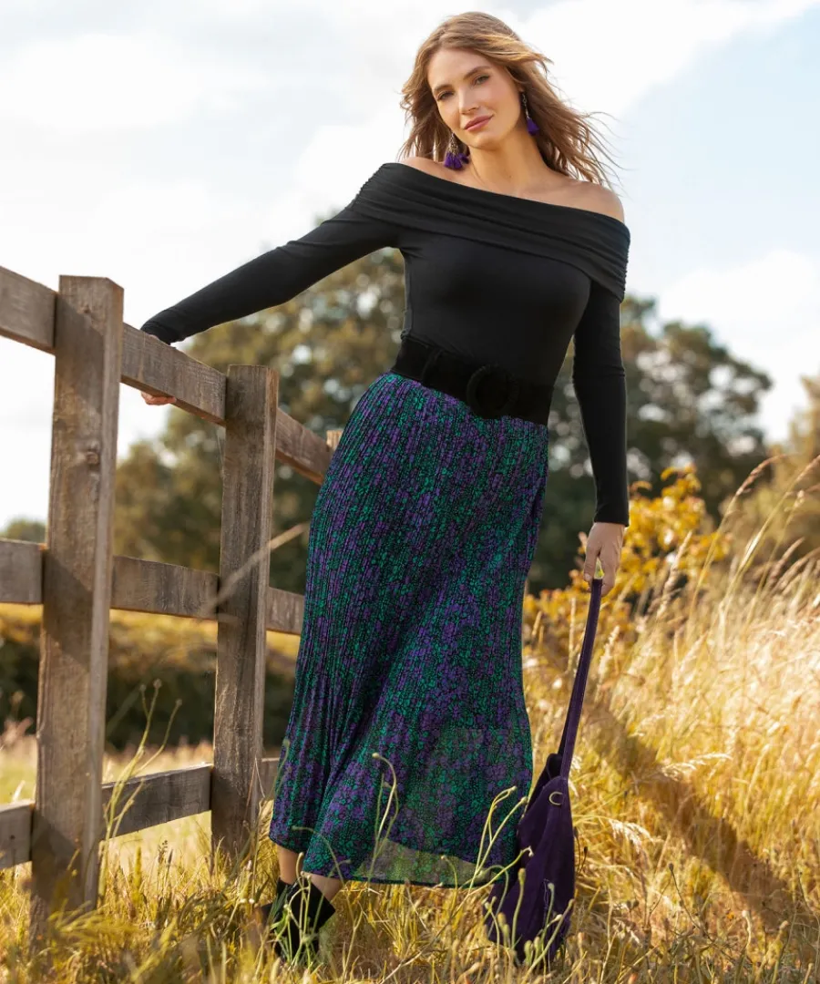 alluring_animal_skirt_2.webp Joe Browns Skirts<Alluring Animal Skirt