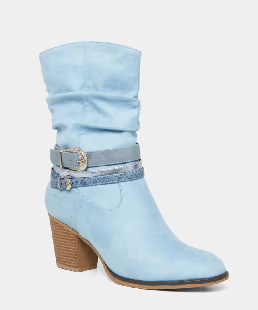 bayou_blue_slouchy_boots_2.webp Joe Browns Boots & Shoes<Bayou Blue Slouchy Boots