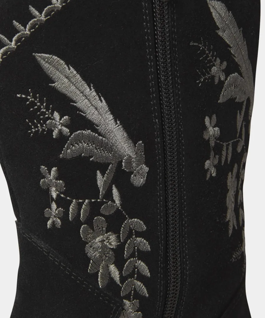 belvedere_embroidered_suede_boots_3.webp Joe Browns Boots & Shoes<Belvedere Embroidered Suede Boots