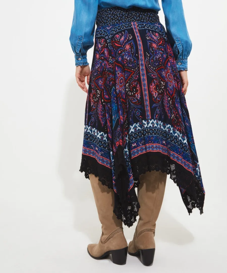 boho_babe_hanky_hem_skirt_4.webp Joe Browns Skirts<Boho Babe Hanky Hem Skirt