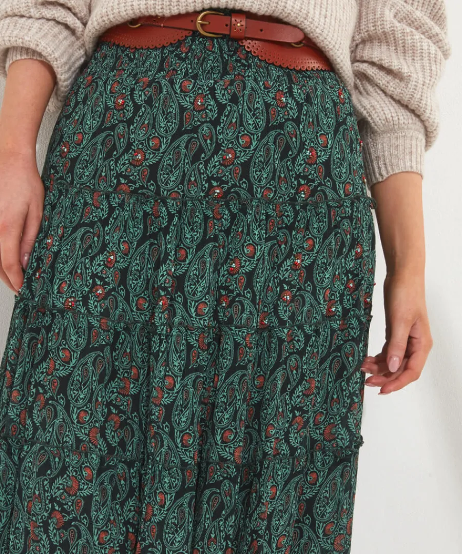 boho_days_beaded_skirt_5.webp Joe Browns Skirts<Boho Days Beaded Skirt