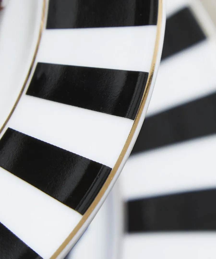 bombay_duck_sophisticated_stripe_cake_stand_3.webp Joe Browns Tableware & Dining<Bombay Duck Sophisticated Stripe Cake Stand