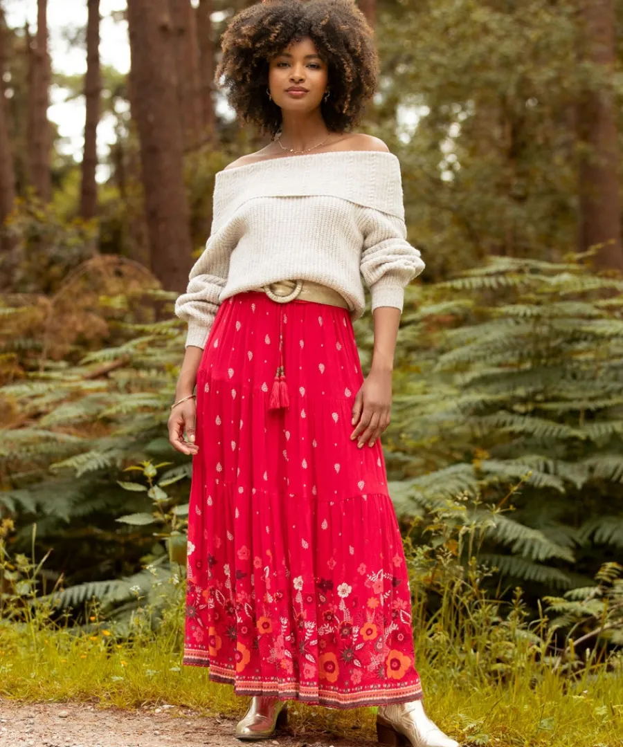 border_print_skirt_6.webp Joe Browns Skirts<Border Print Skirt