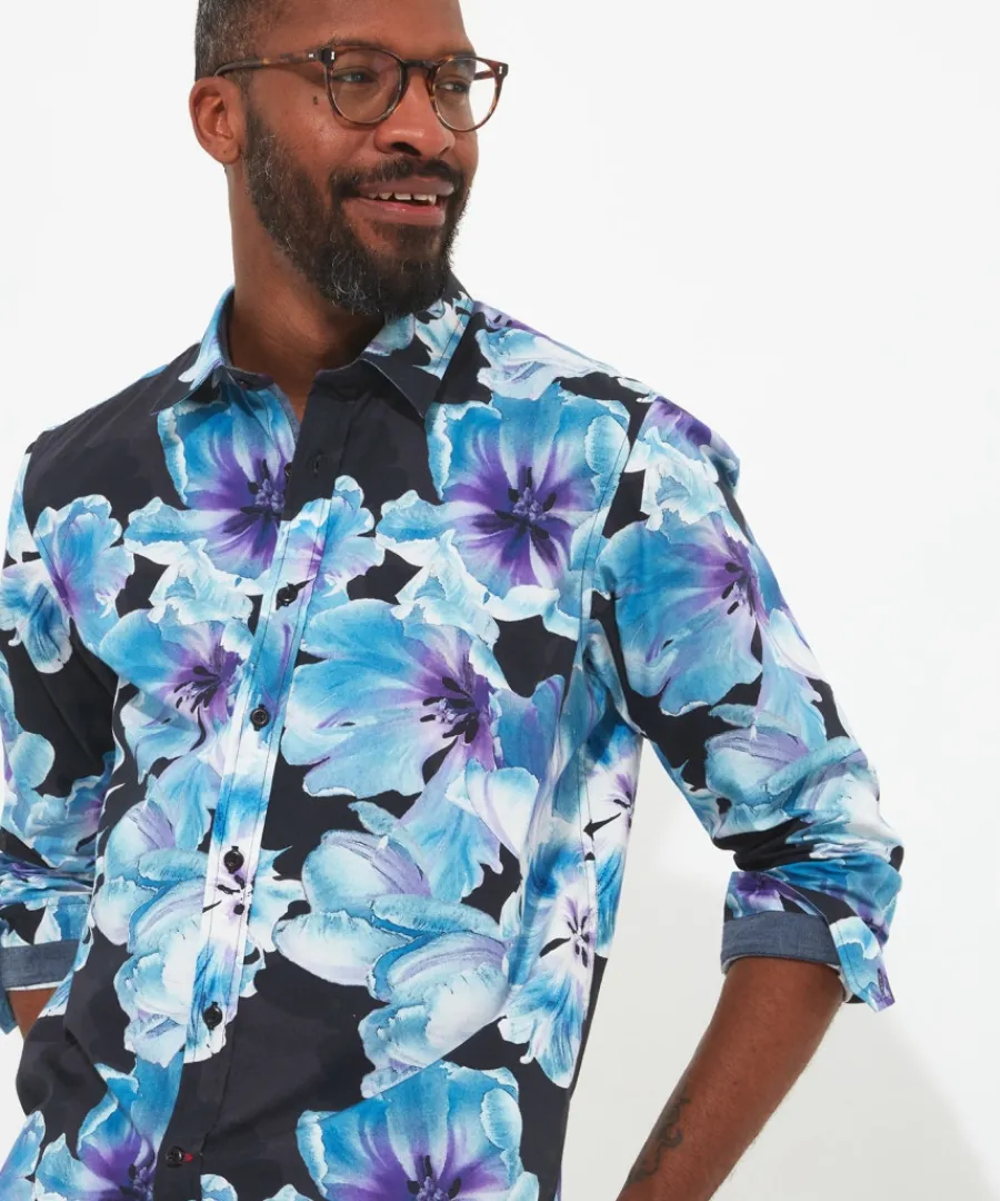 bright_and_bold_floral_shirt_4.webp Joe Browns Shirts<Bright And Bold Floral Shirt