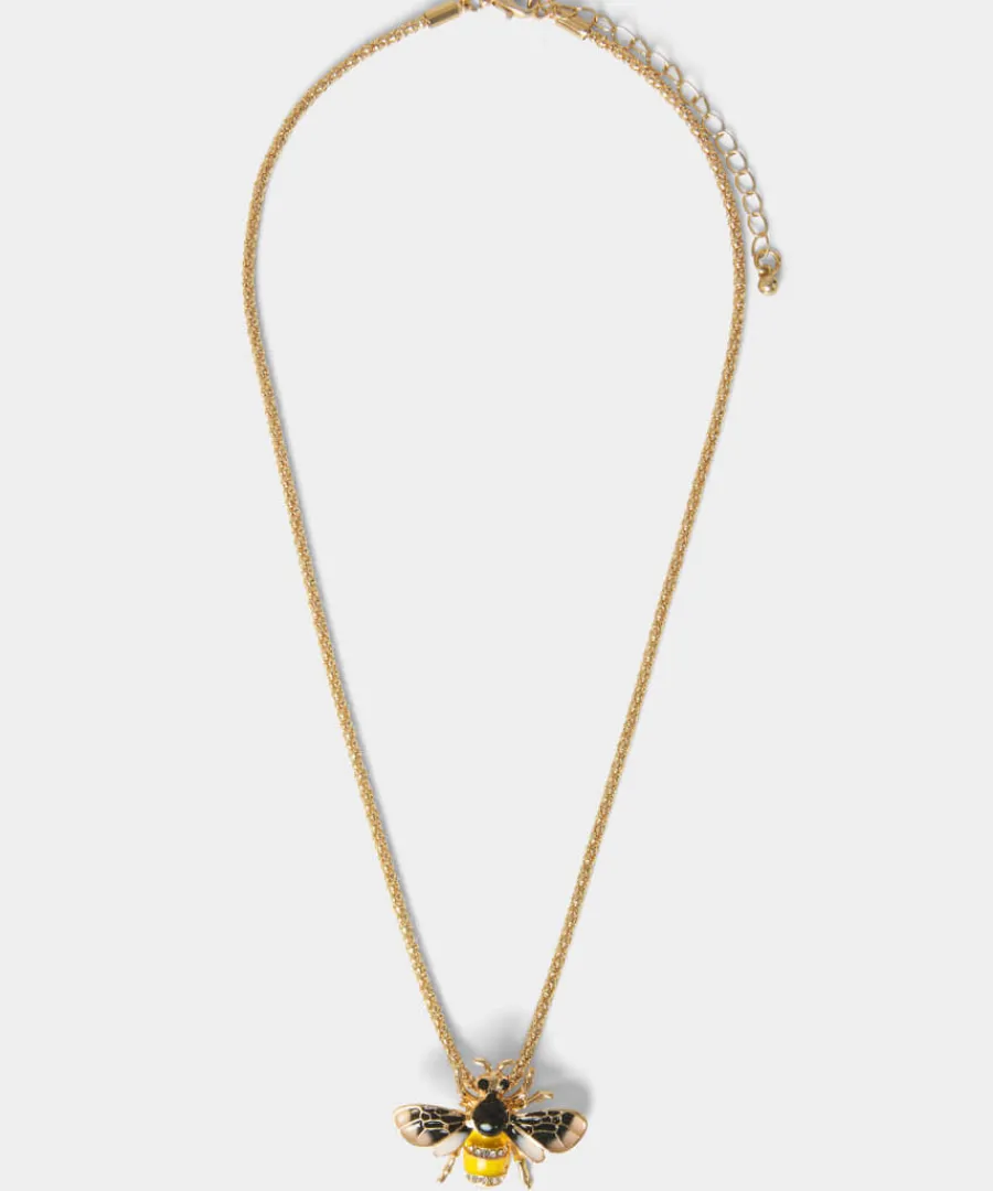 busy_as_a_bee_necklace_2.webp Joe Browns Accessories & Jewellery<Busy As A Bee Necklace