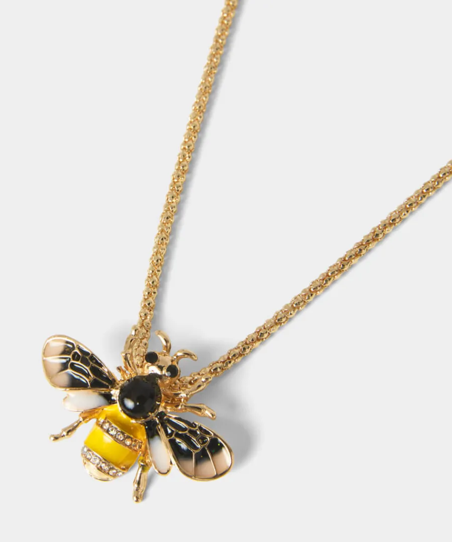 busy_as_a_bee_necklace_3.webp Joe Browns Accessories & Jewellery<Busy As A Bee Necklace