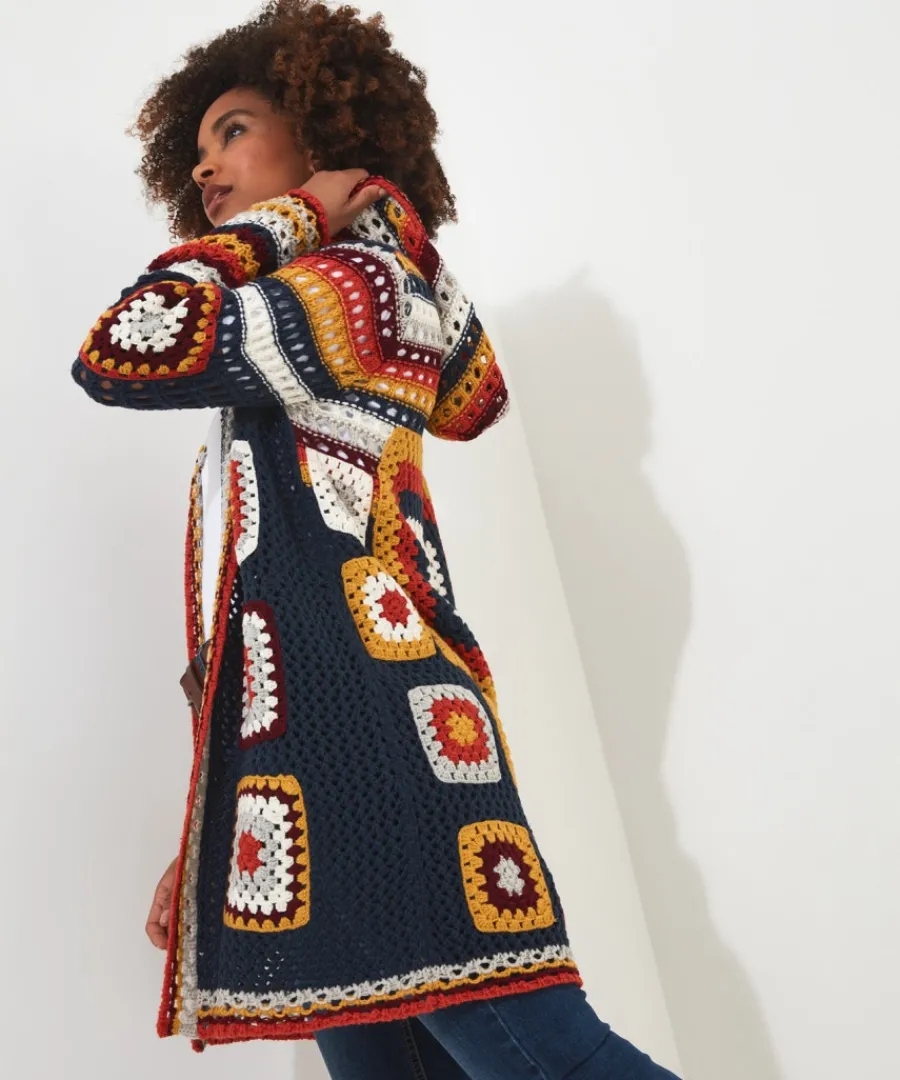 captivating_crochet_cardigan_3.webp Joe Browns Knitwear & Cardigans<Captivating Crochet Cardigan
