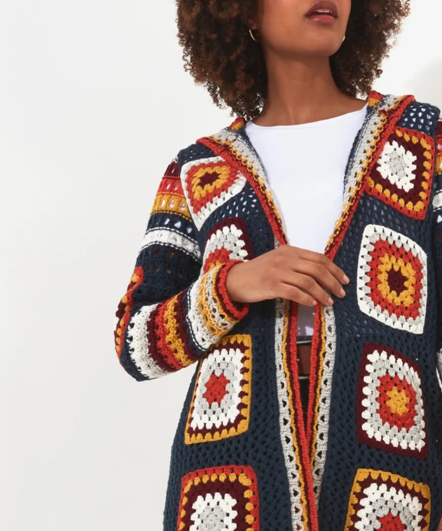 captivating_crochet_cardigan_5.webp Joe Browns Knitwear & Cardigans<Captivating Crochet Cardigan