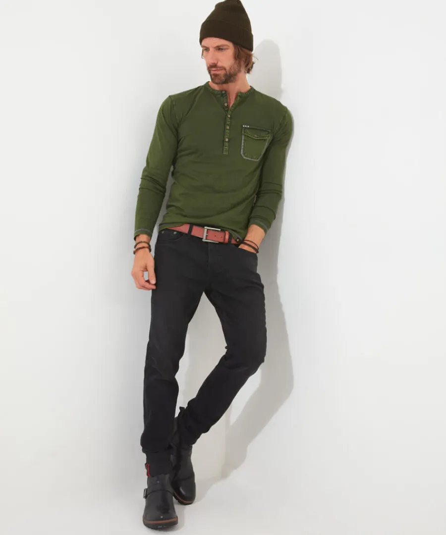 carefree_customised_henley_4.webp Joe Browns T-Shirts & Tops<Carefree Customised Henley