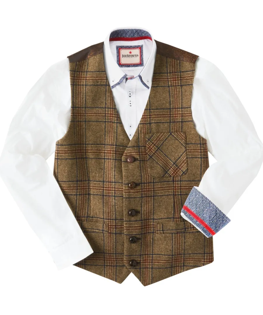 Joe Browns Coats & Jackets<Charming Check Waistcoat