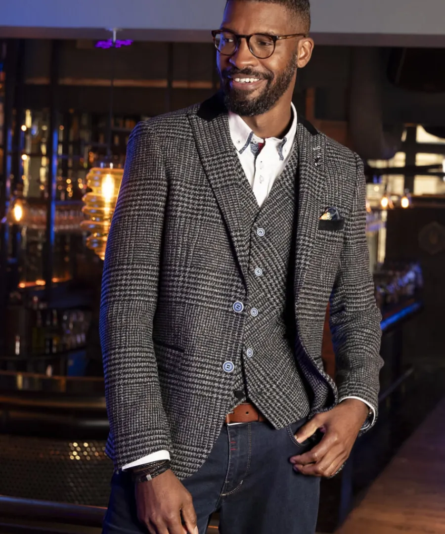 charming_check_waistcoat_2.webp Joe Browns Coats & Jackets<Charming Check Waistcoat