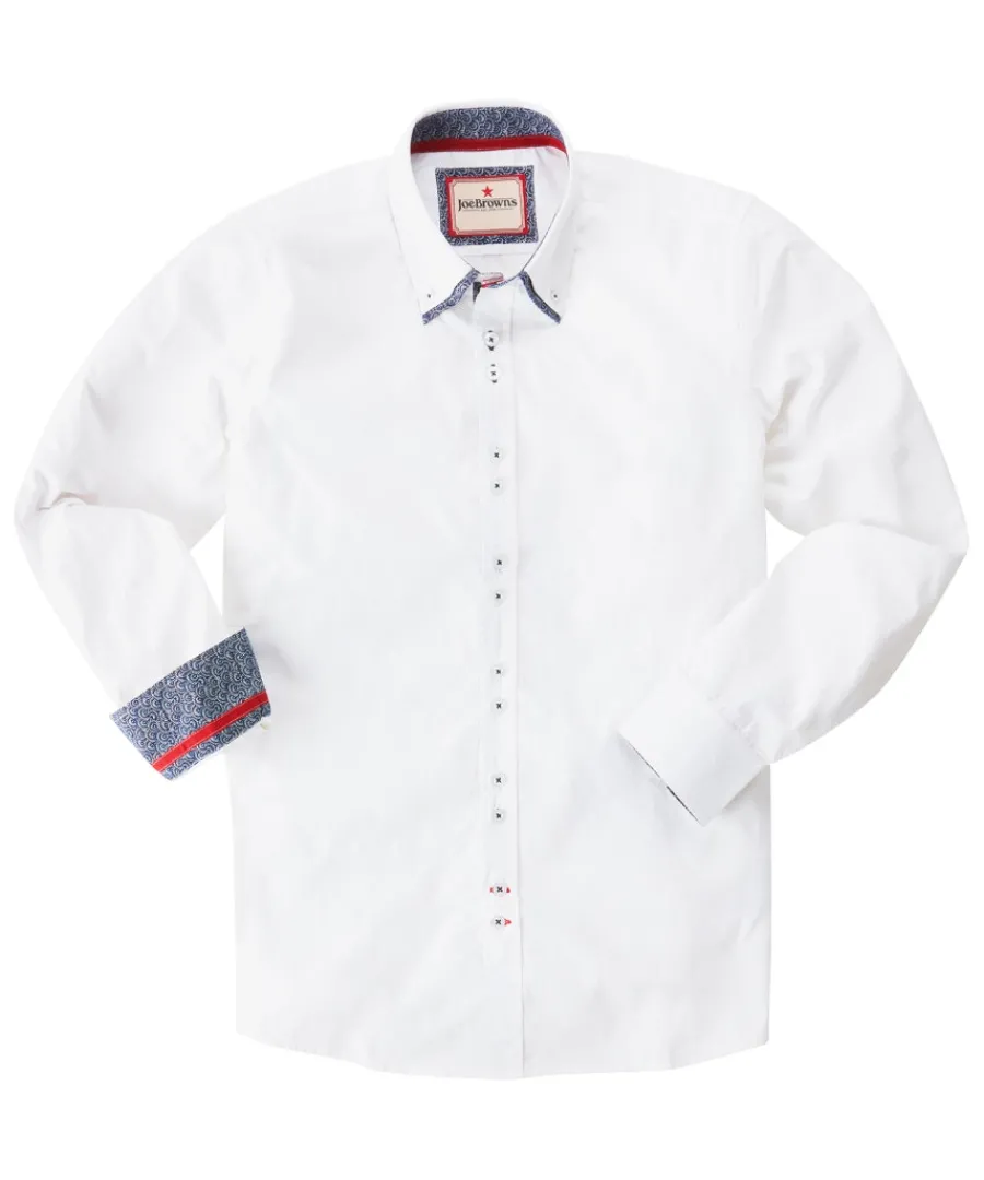 Joe Browns Shirts<Charming Double Collar Shirt