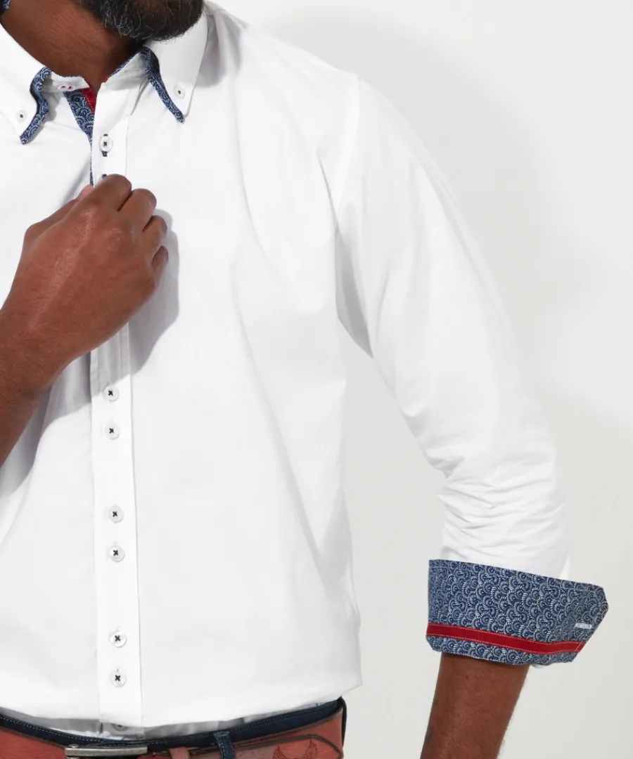 charming_double_collar_shirt_3.webp Joe Browns Shirts<Charming Double Collar Shirt