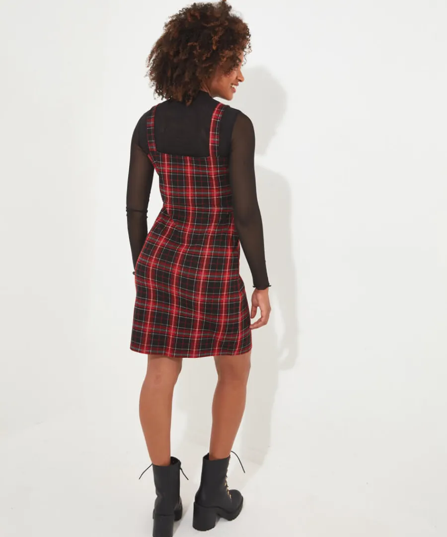 check_it_out_zip_up_dress_4.webp Joe Browns Dresses<Check It Out Zip Up Dress