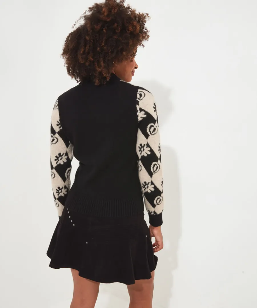 check_mate_collared_jumper_4.webp Joe Browns Knitwear & Cardigans<Check Mate Collared Jumper