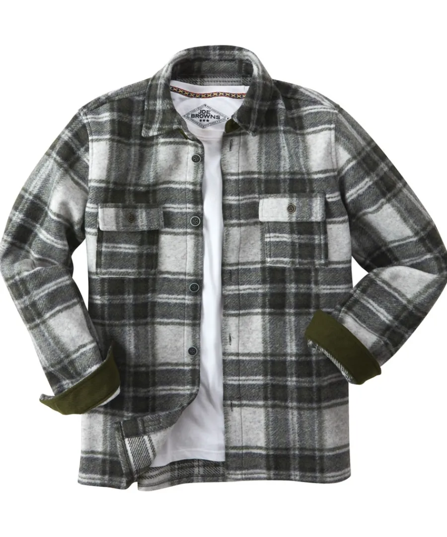 Joe Browns Shirts<Checked Out Shacket