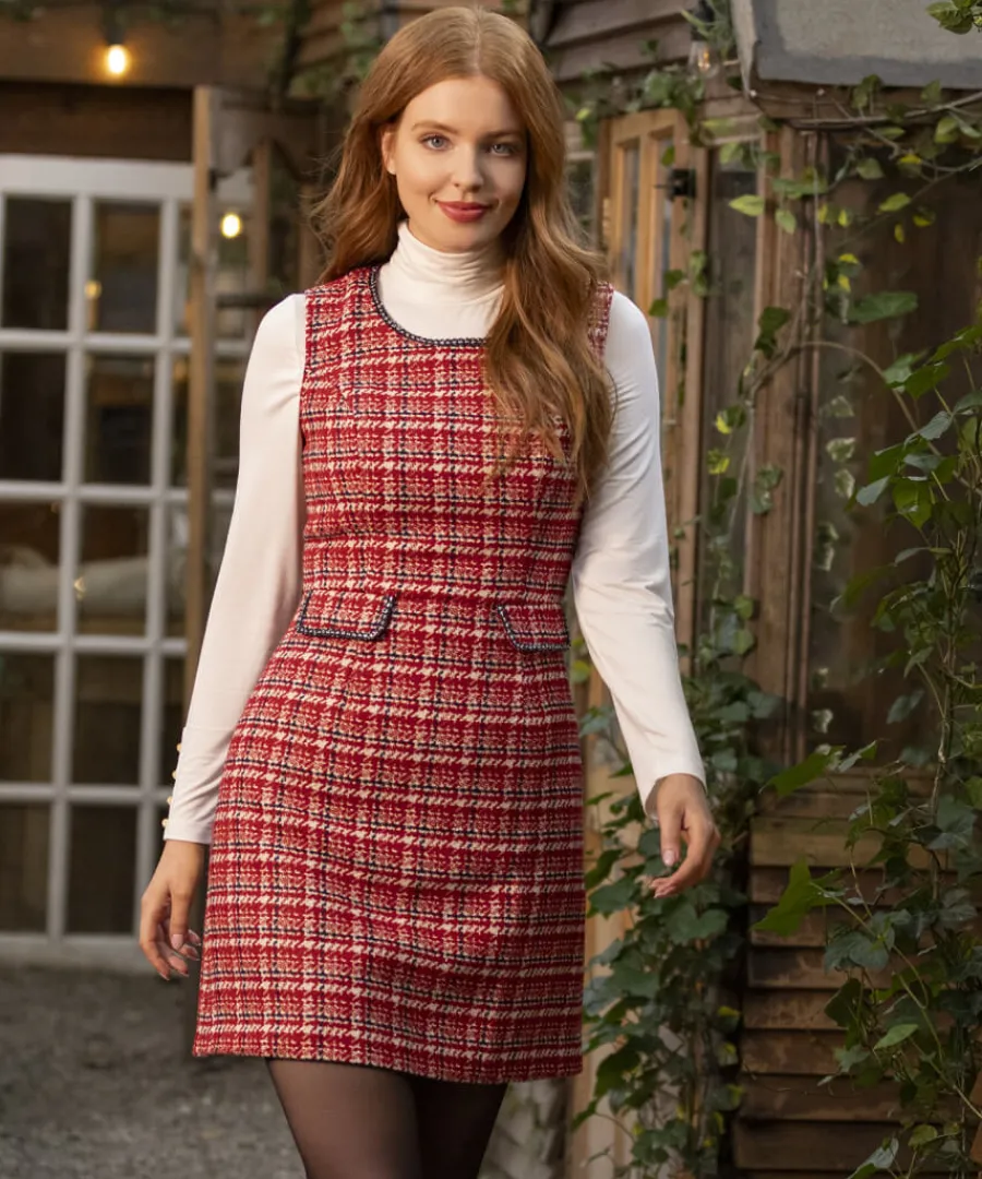 chic_check_dress_2.webp Joe Browns Dresses<Chic Check Dress