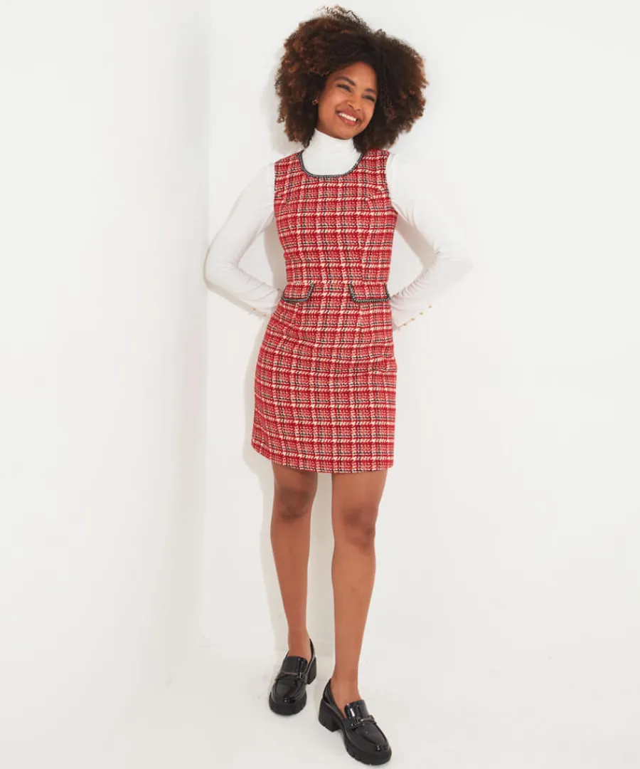 chic_check_dress_4.webp Joe Browns Dresses<Chic Check Dress