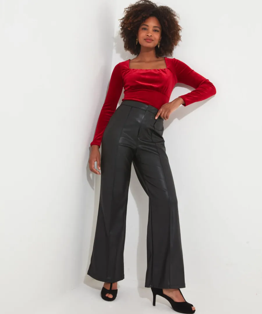 christa_velour_top_3.webp Joe Browns Tops& Tunics & Shirts<Christa Velour Top