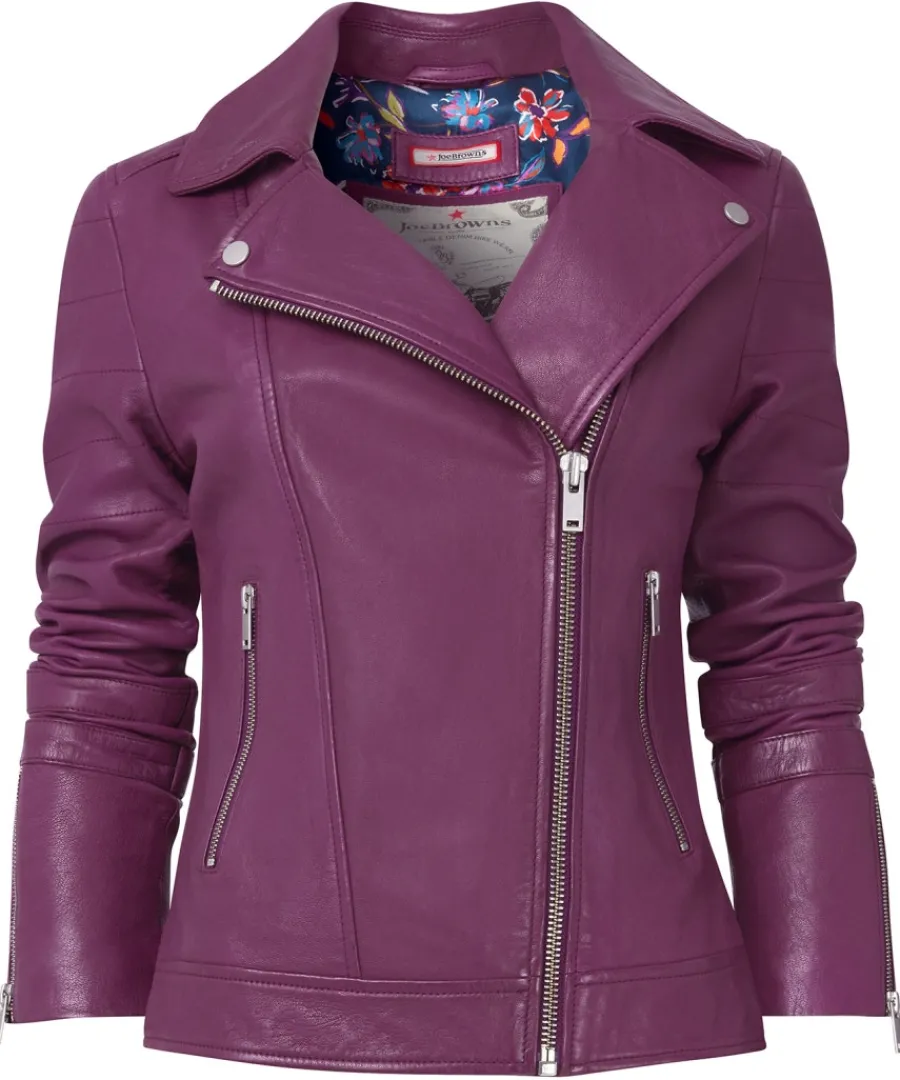 Joe Browns Coats & Jackets<Classic Leather Biker Jacket