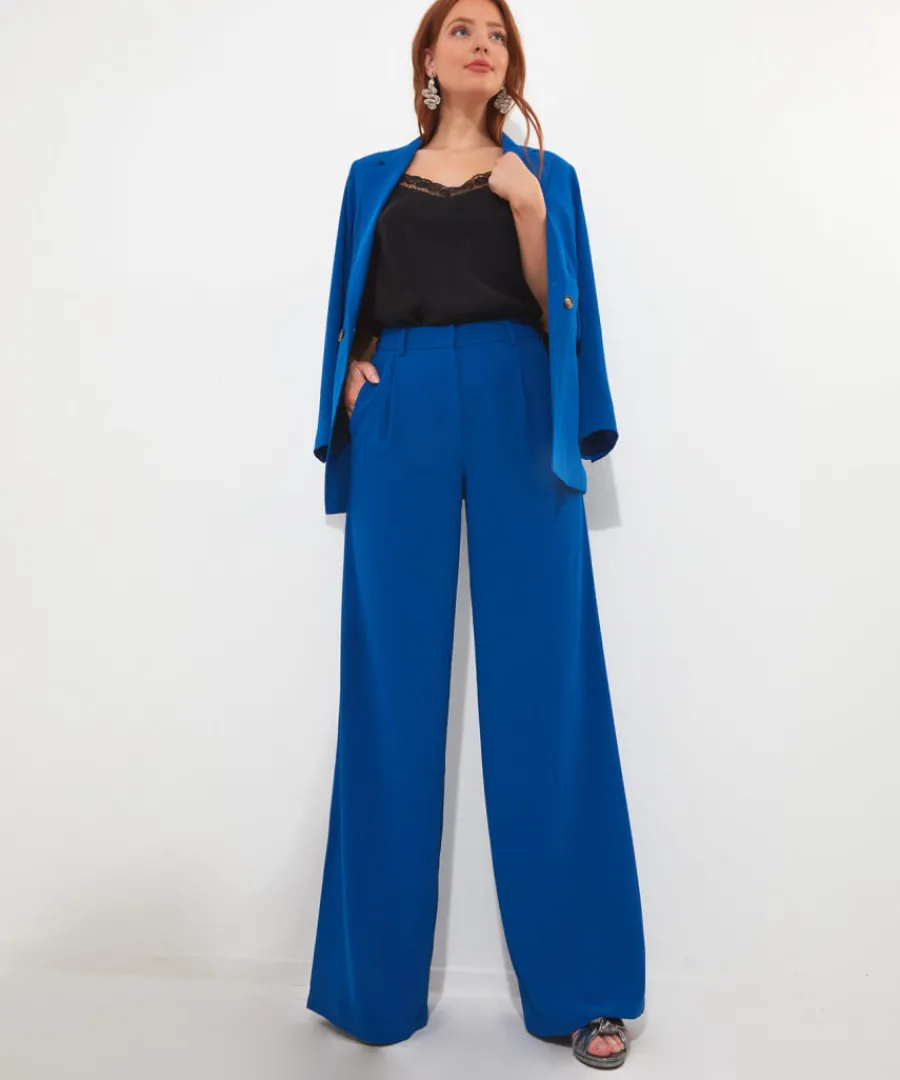 Joe Browns Jeans & Trousers<Cobalt Trousers