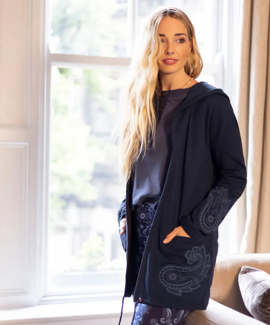 cosy_longline_hoodie_2.webp Joe Browns Pyjamas & Nightwear<Cosy Longline Hoodie