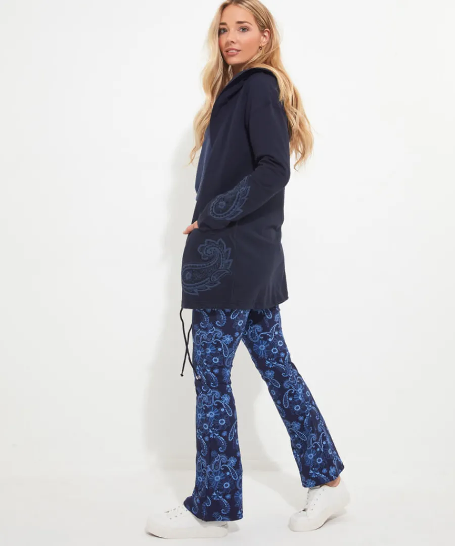 cosy_longline_hoodie_3.webp Joe Browns Pyjamas & Nightwear<Cosy Longline Hoodie