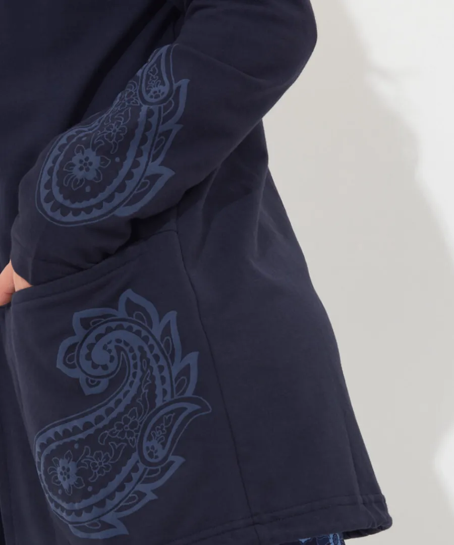 cosy_longline_hoodie_5.webp Joe Browns Pyjamas & Nightwear<Cosy Longline Hoodie