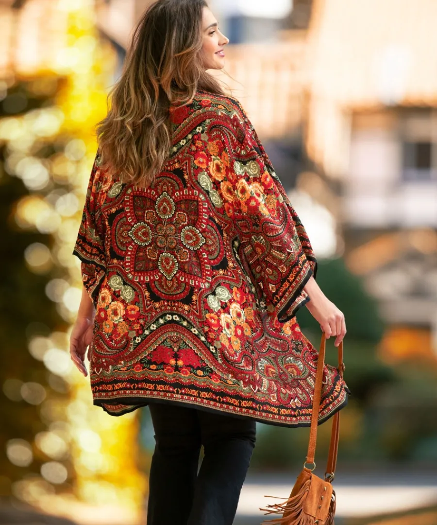 curious_carnival_kimono_10.webp Joe Browns Tops& Tunics & Shirts<Curious Carnival Kimono