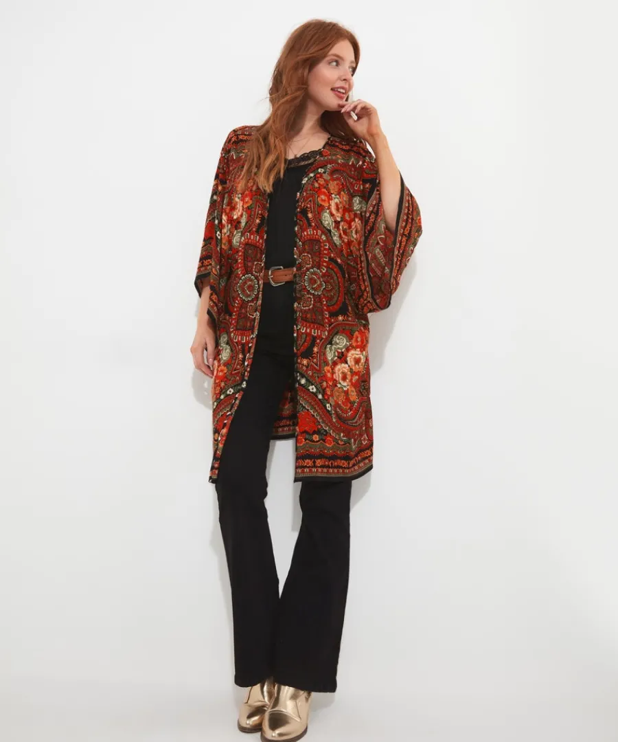 curious_carnival_kimono_4.webp Joe Browns Tops& Tunics & Shirts<Curious Carnival Kimono