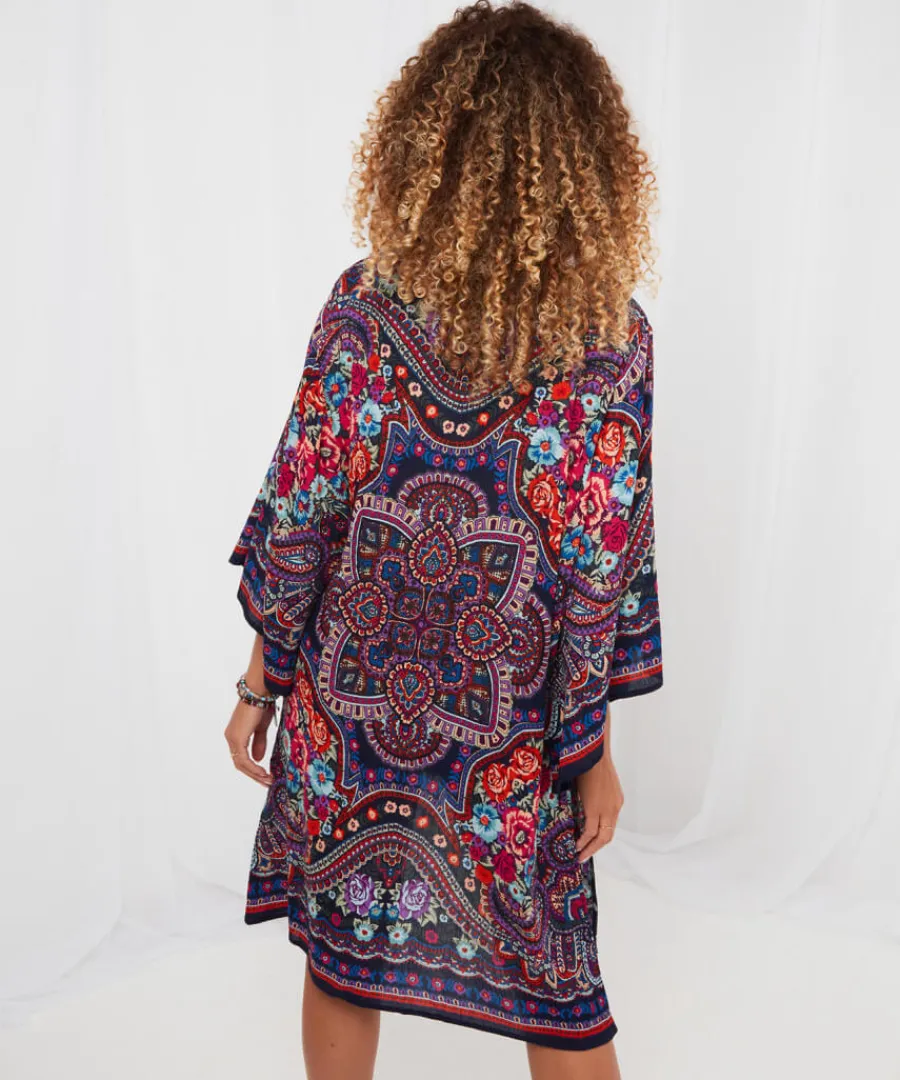 curious_carnival_kimono_5.webp Joe Browns Tops& Tunics & Shirts<Curious Carnival Kimono