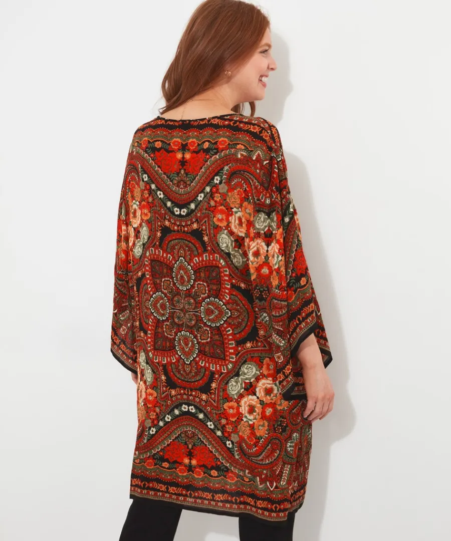curious_carnival_kimono_6.webp Joe Browns Tops& Tunics & Shirts<Curious Carnival Kimono