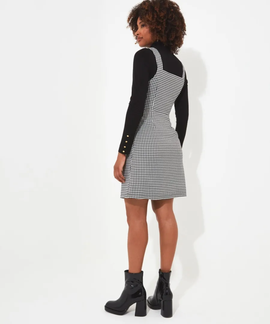 daring_dogtooth_dress_4.webp Joe Browns Dresses<Daring Dogtooth Dress