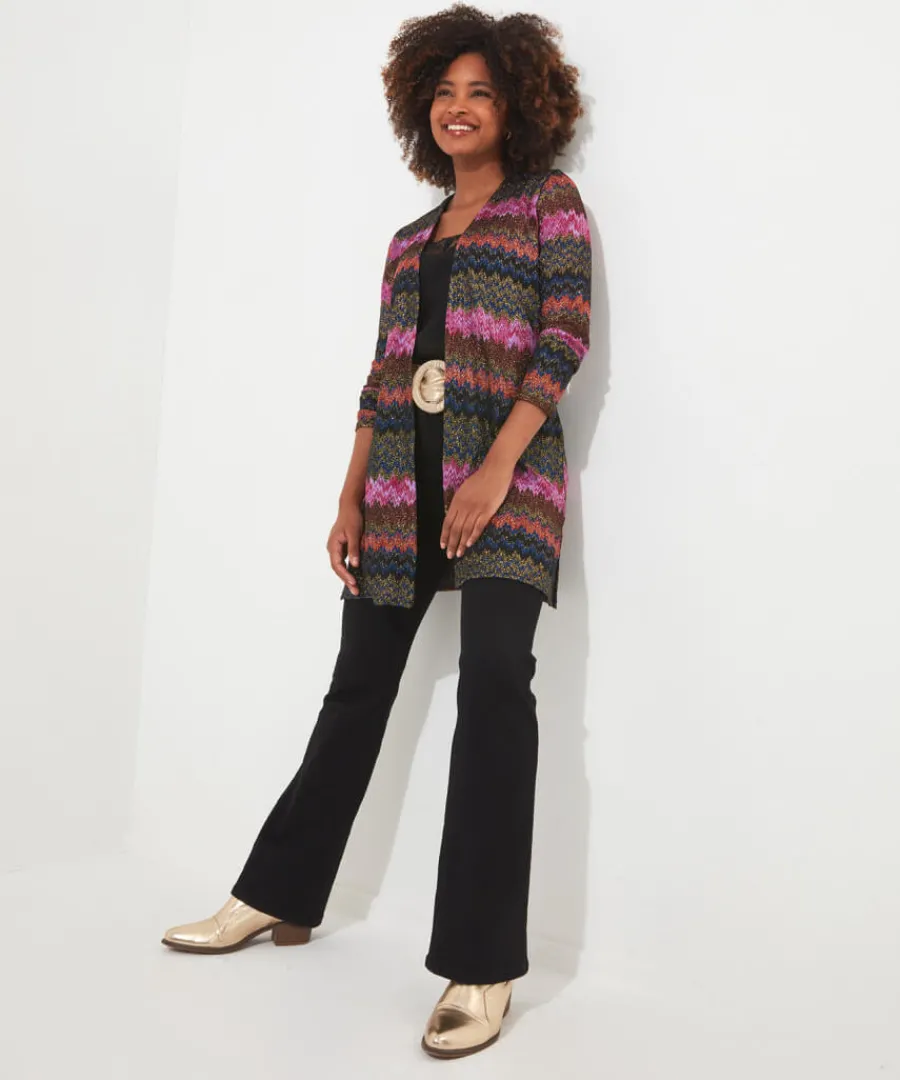 dazzling_jersey_cardigan_3.webp Joe Browns Tops& Tunics & Shirts<Dazzling Jersey Cardigan