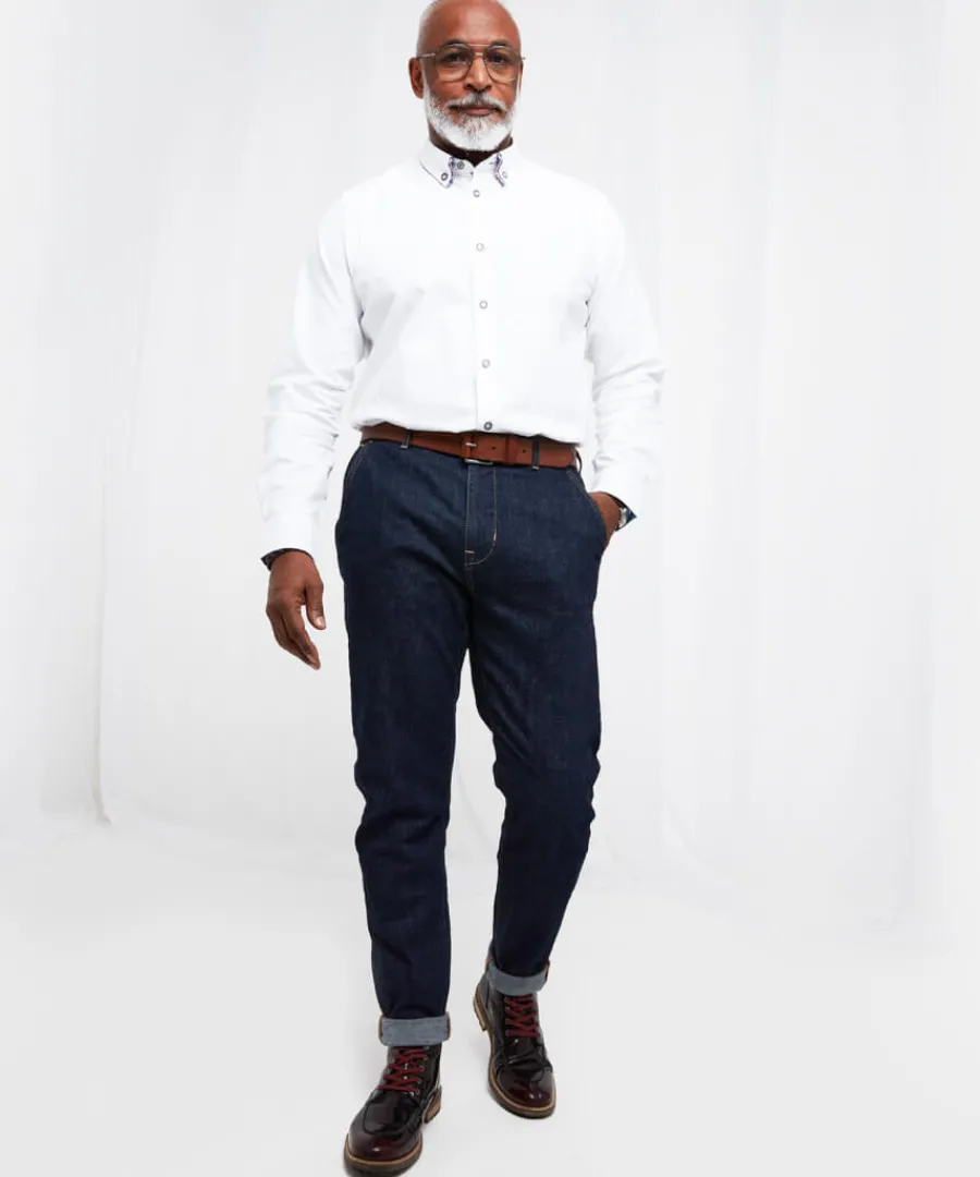 delightful_double_collar_shirt_2.webp Joe Browns Shirts<Delightful Double Collar Shirt