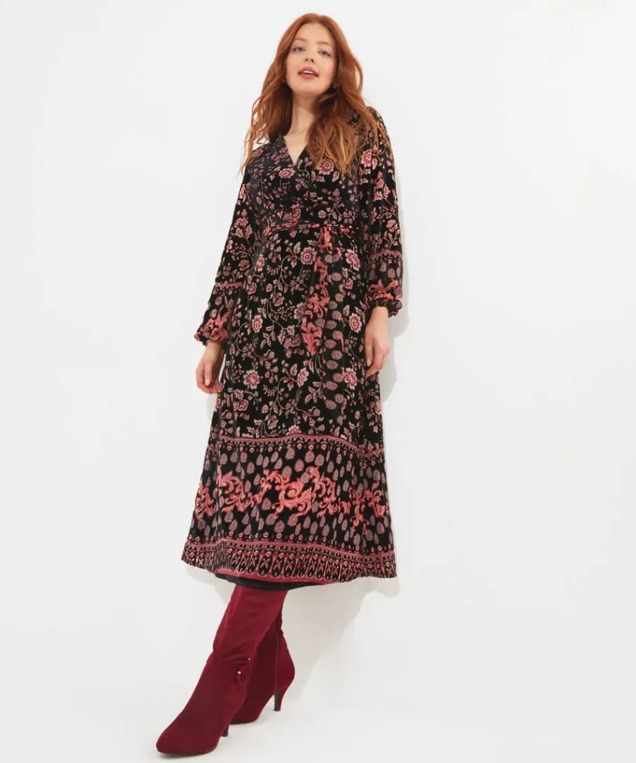 dramatically_different_devore_dress_3.webp Joe Browns Dresses<Dramatically Different Devore Dress