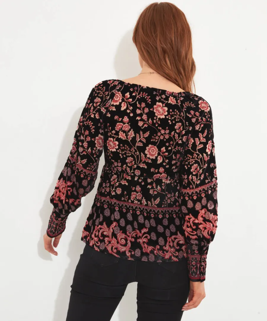dramatically_different_devore_top_4.webp Joe Browns Tops& Tunics & Shirts<Dramatically Different Devore Top