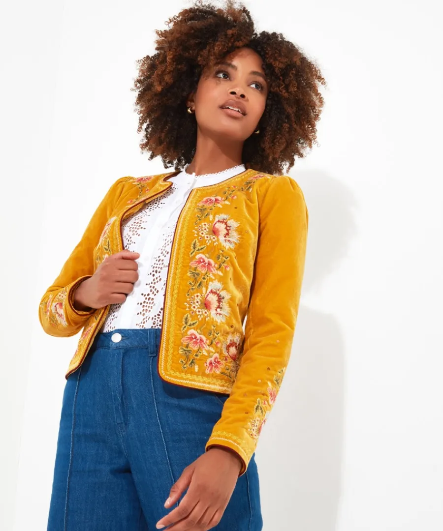 elegantly_embroidered_boutique_jacket_3.webp Joe Browns Coats & Jackets<Elegantly Embroidered Boutique Jacket