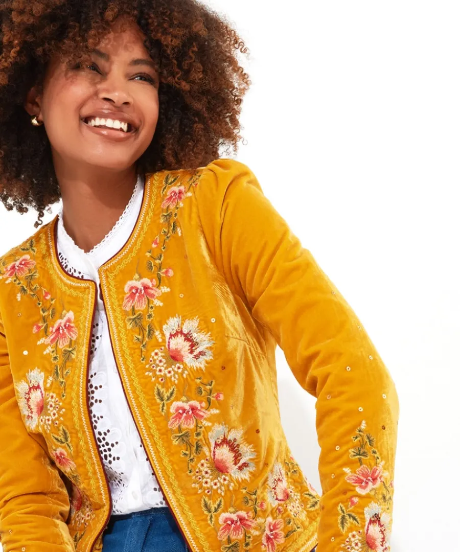 elegantly_embroidered_boutique_jacket_5.webp Joe Browns Coats & Jackets<Elegantly Embroidered Boutique Jacket