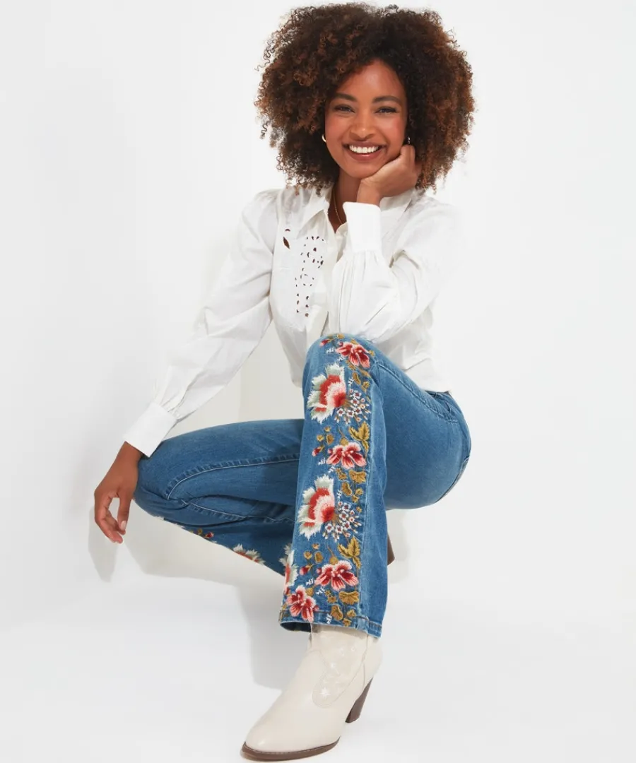 Joe Browns Jeans & Trousers<Emma Embroidered Jeans