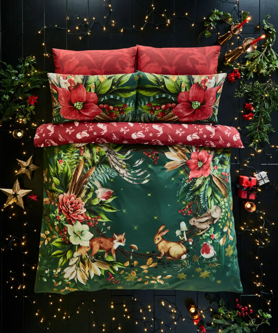 enchanted_christmas_bedding_8.webp Joe Browns Christmas Decorations<Enchanted Christmas Bedding