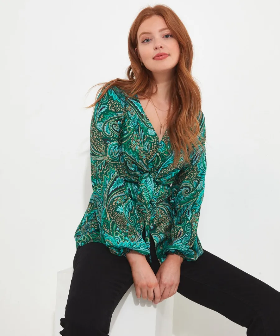 enchanted_print_blouse_3.webp Joe Browns Tops& Tunics & Shirts<Enchanted Print Blouse