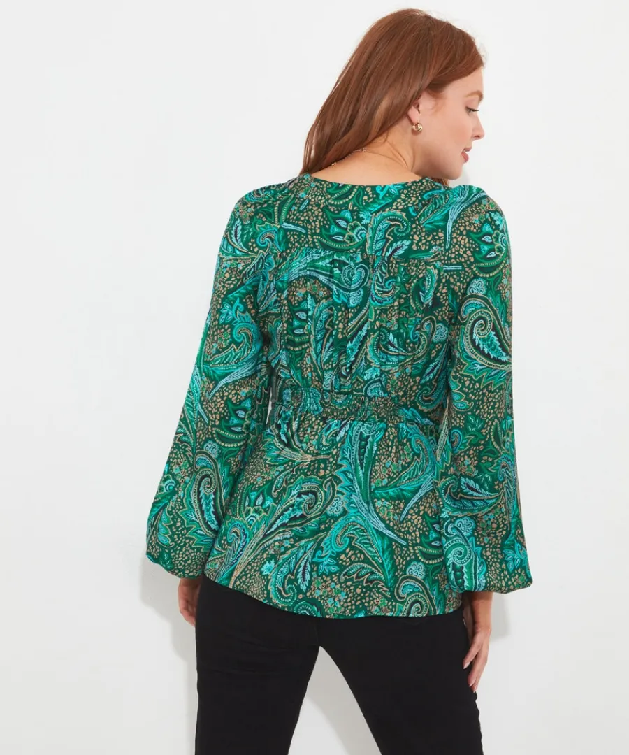enchanted_print_blouse_5.webp Joe Browns Tops& Tunics & Shirts<Enchanted Print Blouse