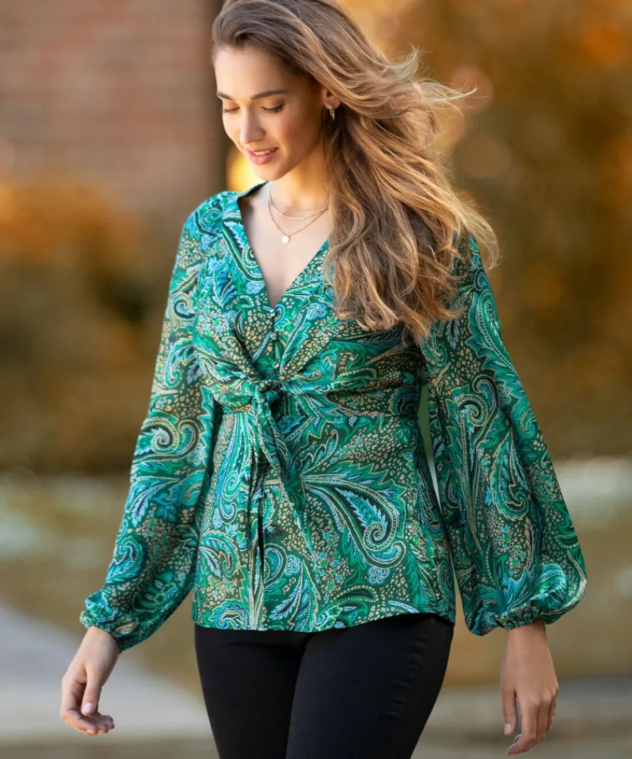 enchanted_print_blouse_7.webp Joe Browns Tops& Tunics & Shirts<Enchanted Print Blouse