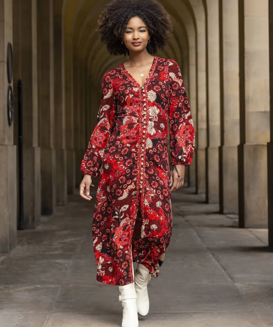 evie_boho_dress_2.webp Joe Browns Dresses<Evie Boho Dress