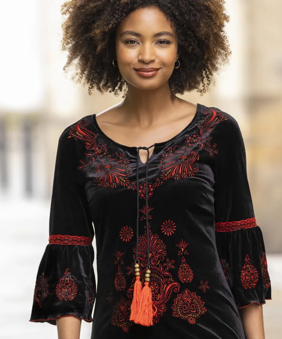 evie_embroidered_tunic_7.webp Joe Browns Dresses<Evie Embroidered Tunic