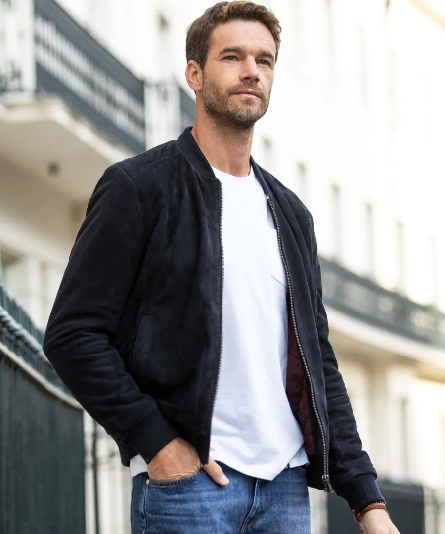 exquisite_premium_suede_bomber_2.webp Joe Browns Coats & Jackets<Exquisite Premium Suede Bomber