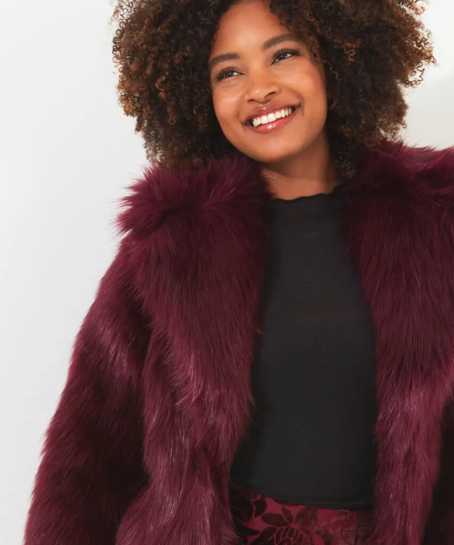 fabulous_faux_fur_coat_5.webp Joe Browns Coats & Jackets<Fabulous Faux Fur Coat