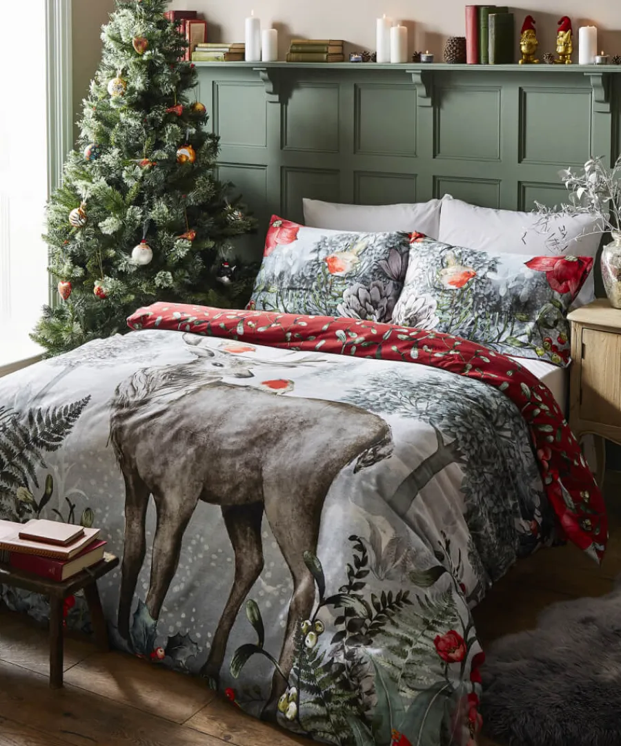 fabulous_festive_stag_bed_set_2.webp Joe Browns Christmas Decorations<Fabulous Festive Stag Bed Set