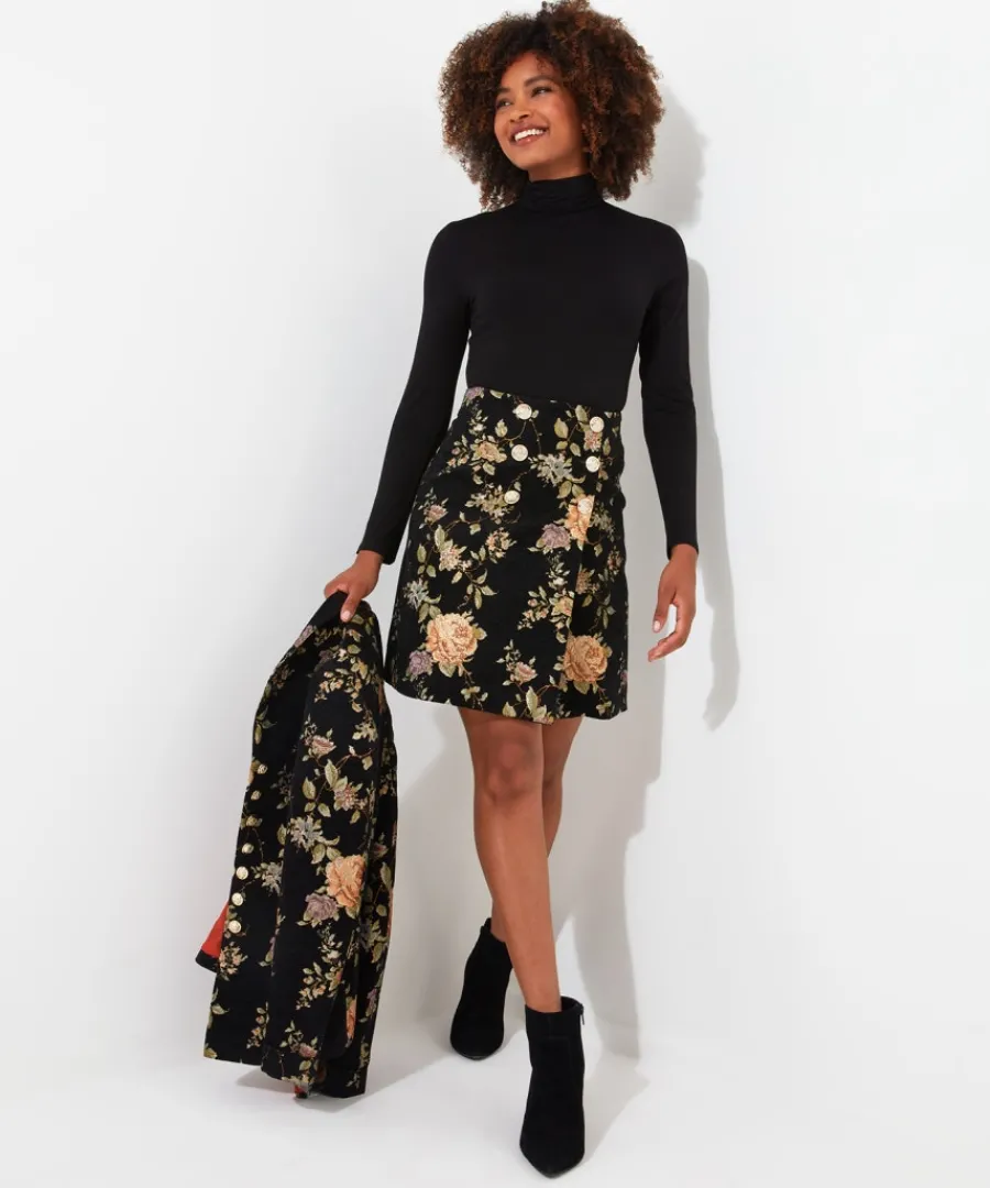 fabulous_floral_skirt_3.webp Joe Browns Skirts<Fabulous Floral Skirt